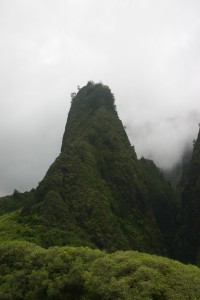 Iao Needle - Maui Guidebook Iao Needle - View from observation deck.