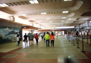 Kahului Airport, OGG, Maui, Hawaii Ticket Counters at OGG