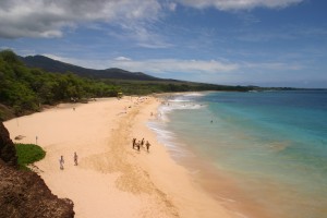 Big Beach is long, wide, beautiful, and extreme.
