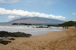 Kama'ole Beach views are outstanding