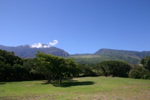 Kaupo Gap, Backside of Haleakala, Maui, HI Kaupo Gap as seen from St. Joseph's Church