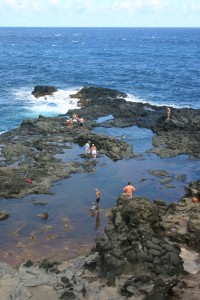 Olivine Pools in West Maui