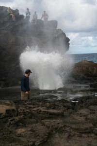 Nakalele Blowhole Nakalele Blowhole eruptions come in many shapes and sizes.
