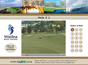 Wailea Old Blue Course Helicopter Flyby Course Helicopter Flyby & Narrative