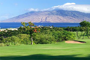 Wailea Old Blue Golf Course Ocean views from every hole.