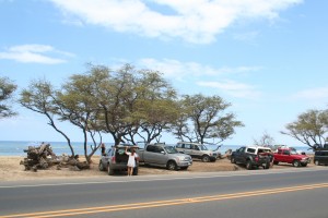 Ukumehame Beach Park Ukumehame Beach Park is practically on the road.