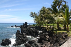 Keanae Shoreline The Ke'anae shoreline is as rugged as it is picturesque.