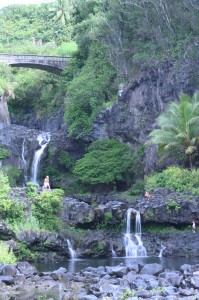 The Pools of 'Ohe'o, (HNP Kipahulu) Seven Sacred Pools aka Oheo Gulch
