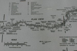 Hana Lava Tube map Cave tour map.