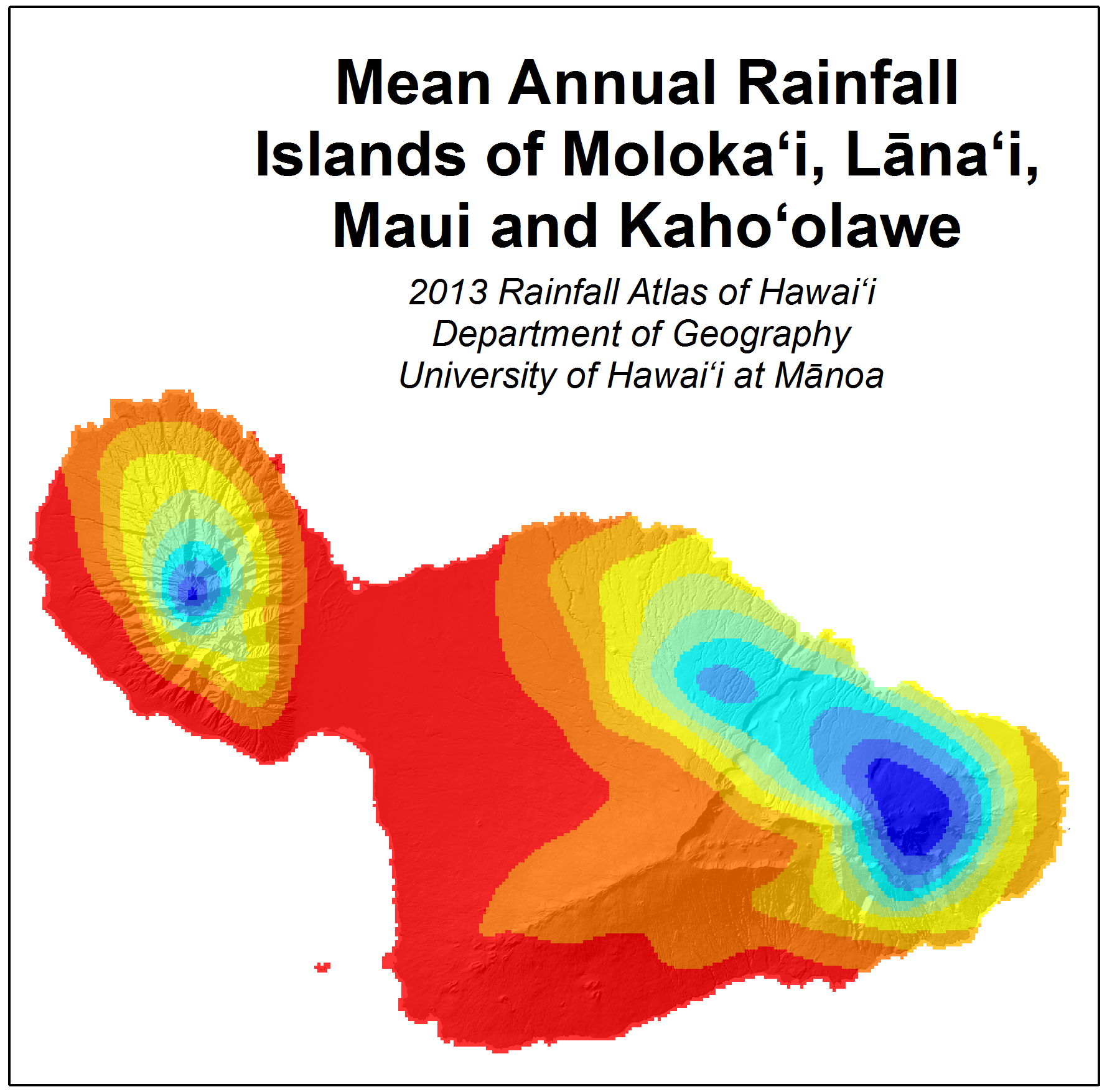 Maui Annual Weather Chart