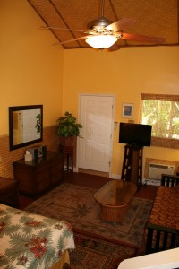 hale-palama-studio-livingroom Fourth Bedroom is a private Studio