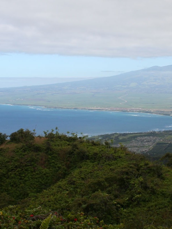 Waihee Ridge Trail - Haleakala in the distance