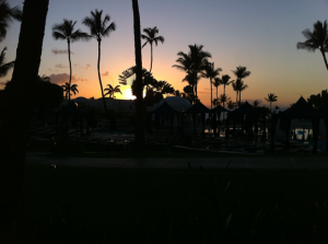 Sunset at Nick's Fishmarket Maui