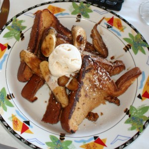 Bananas Foster French Toast