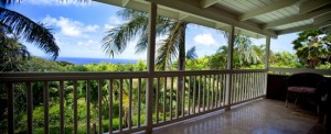 Lanai from August & Ariel Suite view