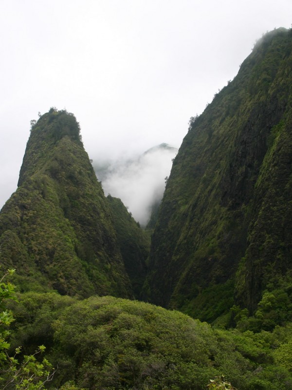 Iao needle in Iao Valley State Park