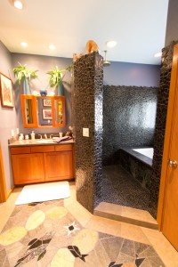 Master bathroom