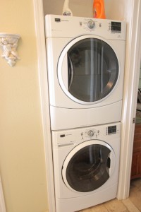 Washer and dryer