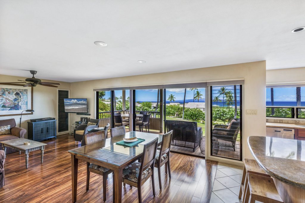 Captivating expansive ocean and neighbor-island views from the entire condo