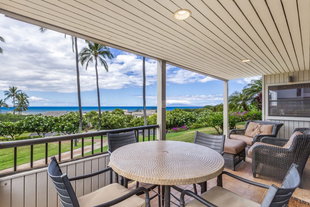 Relax on the lanai and watch the sunset with your favorite beverage