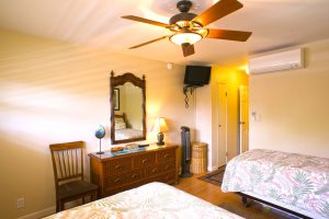 Bedroom w/Queen & Twin Beds